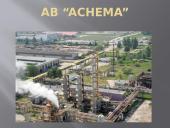 Chemijos skaidrės apie UAB Achema
