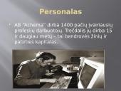 Chemijos skaidrės apie UAB Achema 15 puslapis
