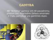 Chemijos skaidrės apie UAB Achema 3 puslapis