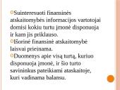 Finansinės atskaitomybės esmė 5 puslapis