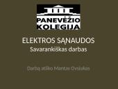 Elektros sąnaudos