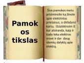 Kada teka elektros srovė? 2 puslapis