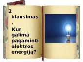 Kada teka elektros srovė? 13 puslapis