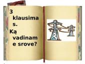 Kada teka elektros srovė? 14 puslapis