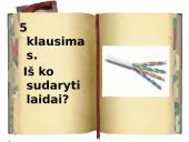 Kada teka elektros srovė? 16 puslapis