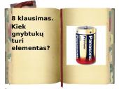 Kada teka elektros srovė? 19 puslapis