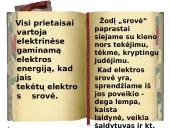 Kada teka elektros srovė? 7 puslapis
