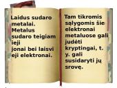 Kada teka elektros srovė? 8 puslapis
