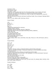 Anglų kalbos laikai aprašymai 2 puslapis