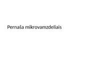 Pernaša mikrovamzdeliais