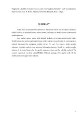 Branduolinio reaktoriaus stabilumas: taškinio modelio analizė 2 puslapis