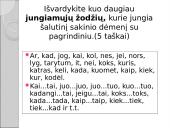 Sudėtinio sakinio skyrybos 9 puslapis