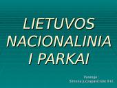Lietuvos nacionaliniai parkai skaidrės