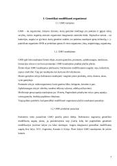 Genetiškai modifikuoti organizmai: nauda visuomenei ir slypintys pavojai 4 puslapis