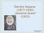 Šatrijos ragana skaidrės