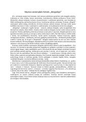 Stiprios asmenybės Krėvės ,,Skirgailoje” 1 puslapis