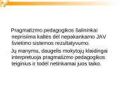 Pragmatizmo pedagogika 12 puslapis