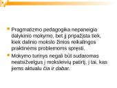 Pragmatizmo pedagogika 8 puslapis