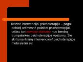 Krizių intervencija 7 puslapis