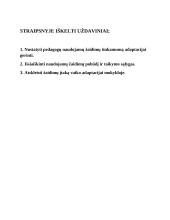 Žaidimas kaip pirmaklasių adaptacijos gerinimo priemonė 5 puslapis