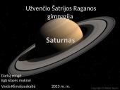 Saturnas skaidrės