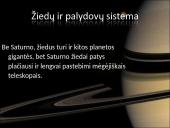 Saturnas skaidrės 17 puslapis