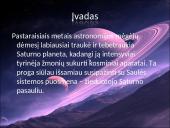 Saturnas skaidrės 3 puslapis