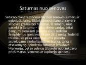 Saturnas skaidrės 4 puslapis