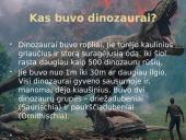 Dinozaurai 1 puslapis