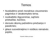 11-12 klasėje skaityti kūriniai 20 puslapis