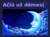 Mėnulis skaidrės 14 puslapis