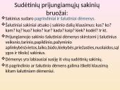 Sudėtinis sakinys skaidrės 7 puslapis