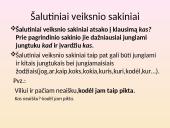 Sudėtinis sakinys skaidrės 9 puslapis