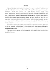 Kas yra vadyba ir kaip aš ją taikau savo asmeniniame gyvenime? 3 puslapis
