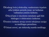 Elektros srovė skysčiuose pristatymas 11 puslapis