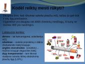Rūkymo poveikis ir žala organizmui  8 puslapis