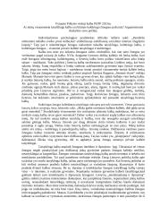 Ar taisyklinga kalba yra privalomas kultūringo žmogaus bruožas