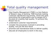 Total quality management case study - Nissan 6 puslapis