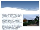 Astronominiai prietaisai ir observatorijos skaidrės 20 puslapis