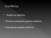 Konfliktai ir jų valdymas skaidrės 3 puslapis