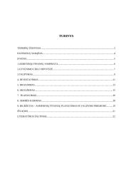 Asmeninių finansų planavimas