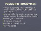 Įmonė UAB ,,Laisvalaikis“  verslo planas 3 puslapis