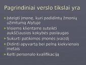 Įmonė UAB ,,Laisvalaikis“  verslo planas 6 puslapis