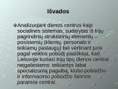 Dienos centrų neįgaliesiems Lietuvoje tipologija 11 puslapis