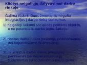 Neįgaliųjų integracija į darbo rinką: padėties vertinimas ir užimtumo didinimo galimybės 5 puslapis