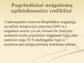 Lietuvos neįgaliųjų įtrauktis į aukštąjį mokslą ir darbo rinką: socialinės atsakomybės aspektas 5 puslapis