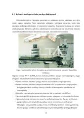 Pilvo chirurginės operacinės projektavimas 7 puslapis