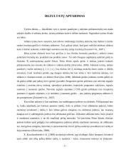 Vyro ir moters pataikymo į taikinius priklausomybė nuo mažo taikinio dydžio ir taikinių kiekio, tyrimą atliekant kaire ir dešine rankomis 5 puslapis