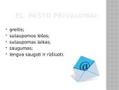 Elektroninių laiškų rašymas 5 puslapis