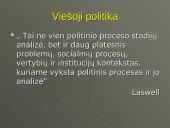 Viešosios politikos problemų analizė 11 puslapis